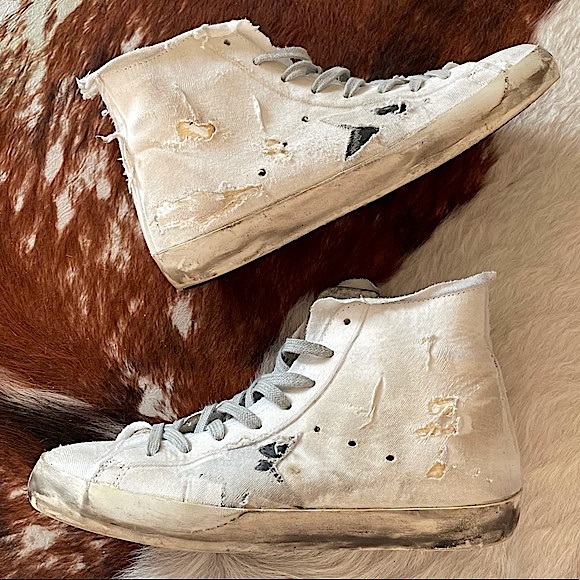 GGDB LIKE NEW in box Francy Slide High Top Sneaker - Picture 7 of 16